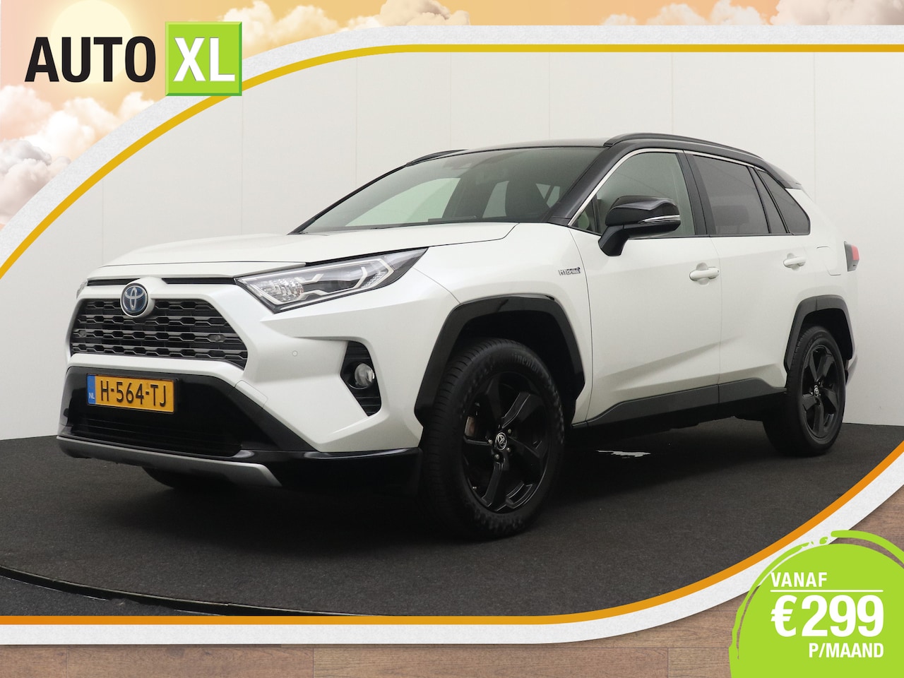 Toyota RAV4 - 2.5 Hybrid AWD Bi-Tone Carplay Adapt. Cruise Camera IQIQIQIIQ 21.810 - AutoWereld.nl