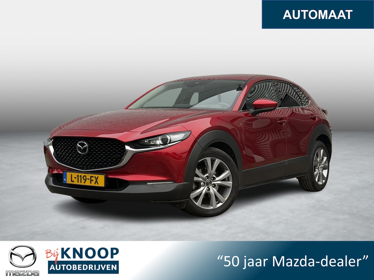 Mazda CX-30 - 2.0 e-SkyActiv-X M Hybrid Luxury | Leder | Camera | LED | - AutoWereld.nl