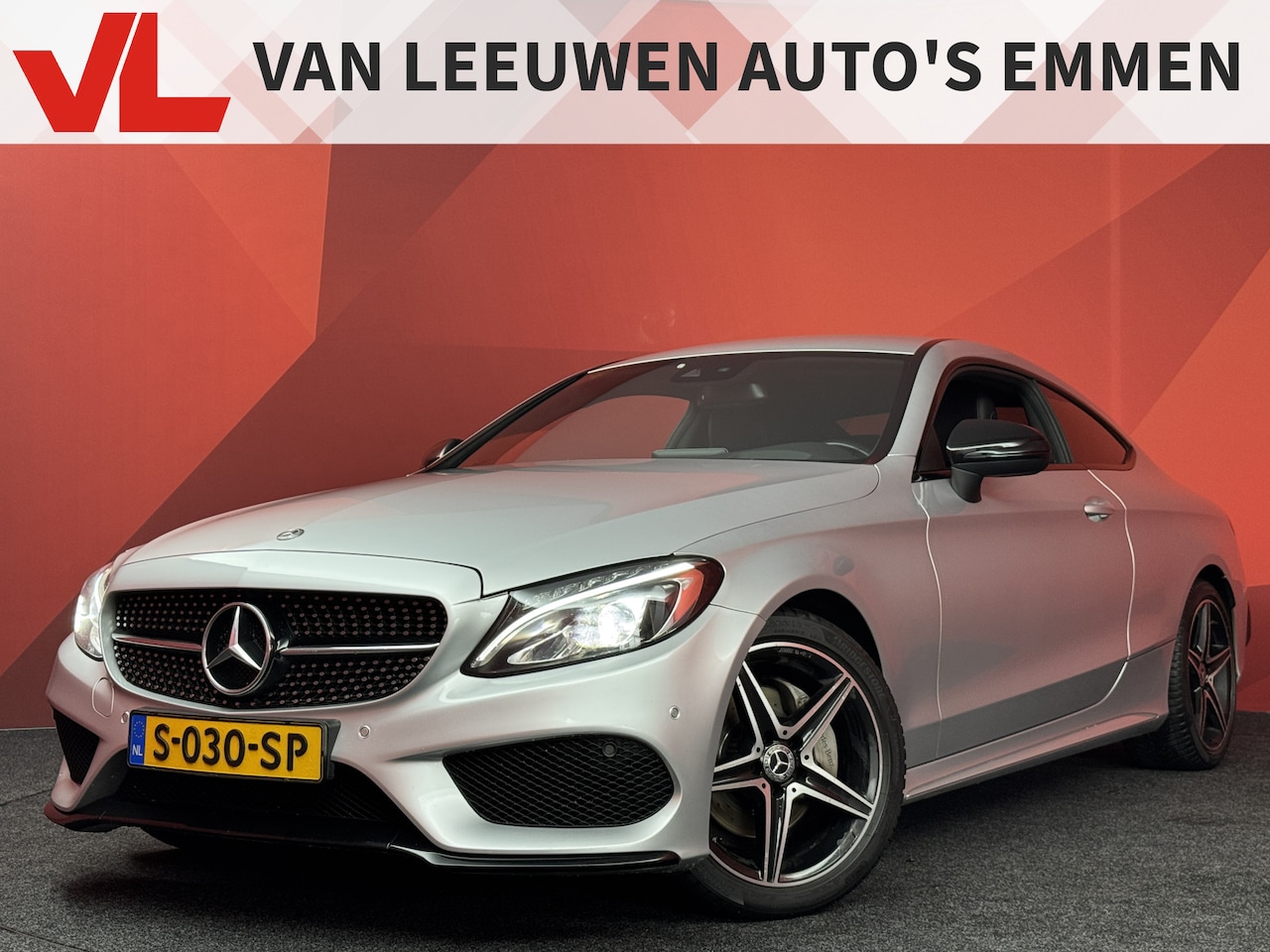 Mercedes-Benz C-klasse Coupé - 220 d Premium Plus | AMG | Burmester | HUD | - AutoWereld.nl
