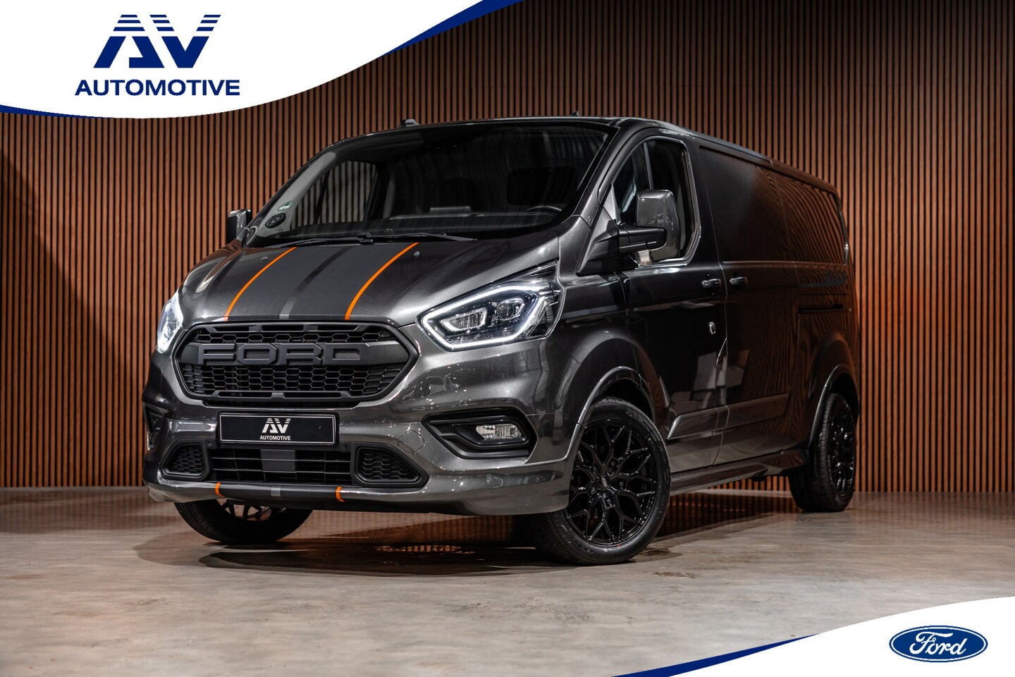 Ford Transit Custom - 320 2.0 TDCI 185 PK L2H1 Sport | L+R Schuifdeur | ACC | Elek stoelen | Standkachel | CarPl - AutoWereld.nl