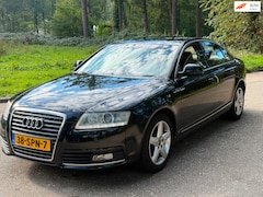 Audi A6 Limousine - 2.8 FSI Pro Line 2009 Sedan Cognac leer Automaat Zwart