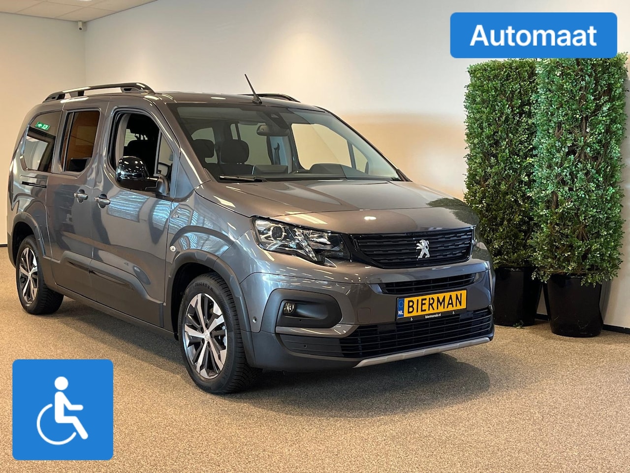 Peugeot Rifter - L2 Rolstoelauto Automaat + Draaistoel Turny Evo - AutoWereld.nl