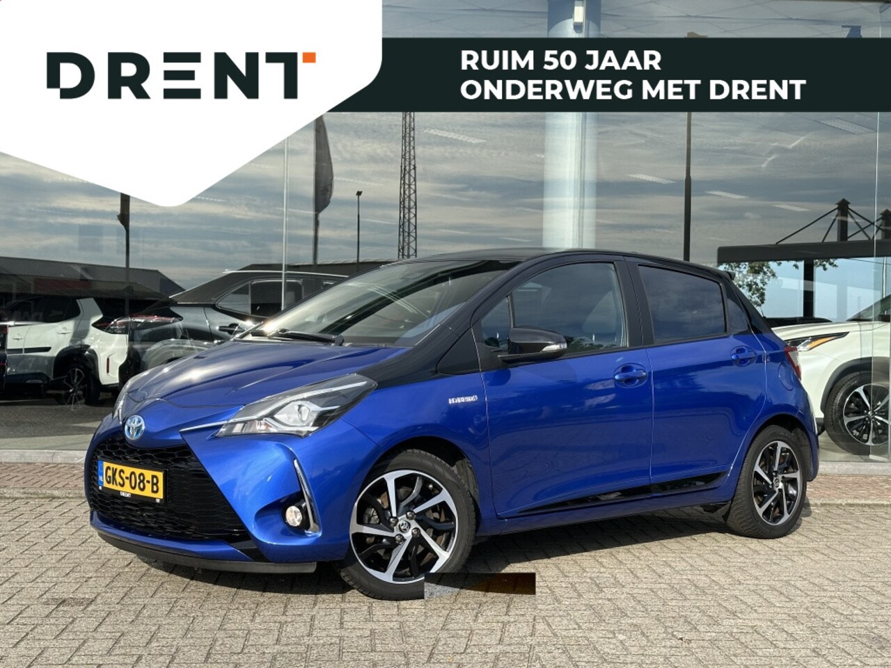 Toyota Yaris - 1.5 Hybrid Style Bi-tone | Stoelverwarming | Apple CarPlay Andro - AutoWereld.nl