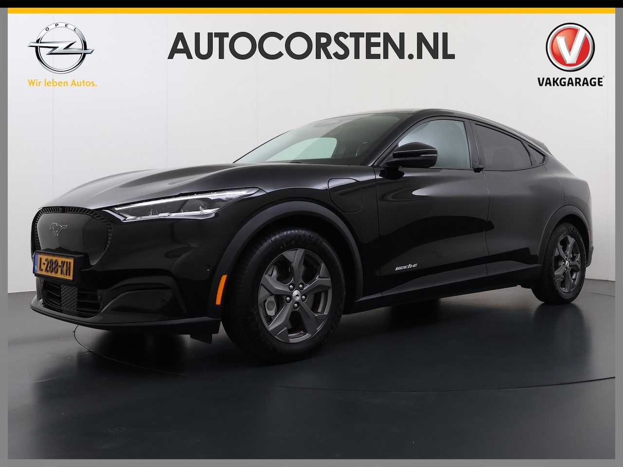 Ford Mustang Mach-E - RWD 75kWh SOH 95% Adap.Cruise B&O®-Hifi Leder+Memory Trekhaak Stoel+Stuurverwarming Elek.S - AutoWereld.nl