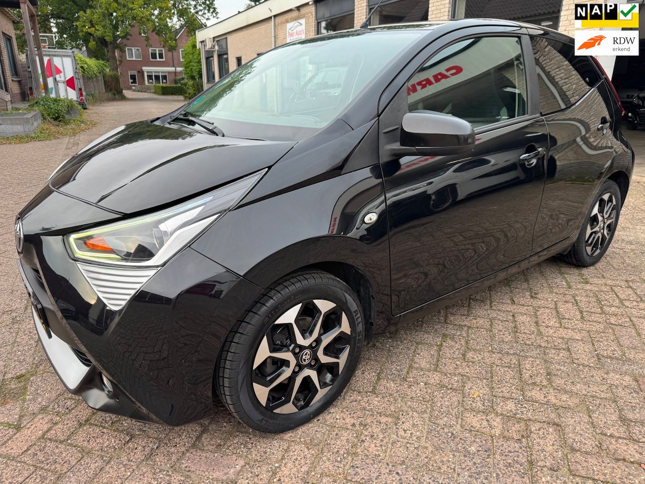 Toyota Aygo - 1.0 VVT-i x-joy ORG 77689 KM NAP.O.H BOEKJES,GROOT BEURT GEHAD.4X NW BANDEN,NW REM BLOK EN - AutoWereld.nl