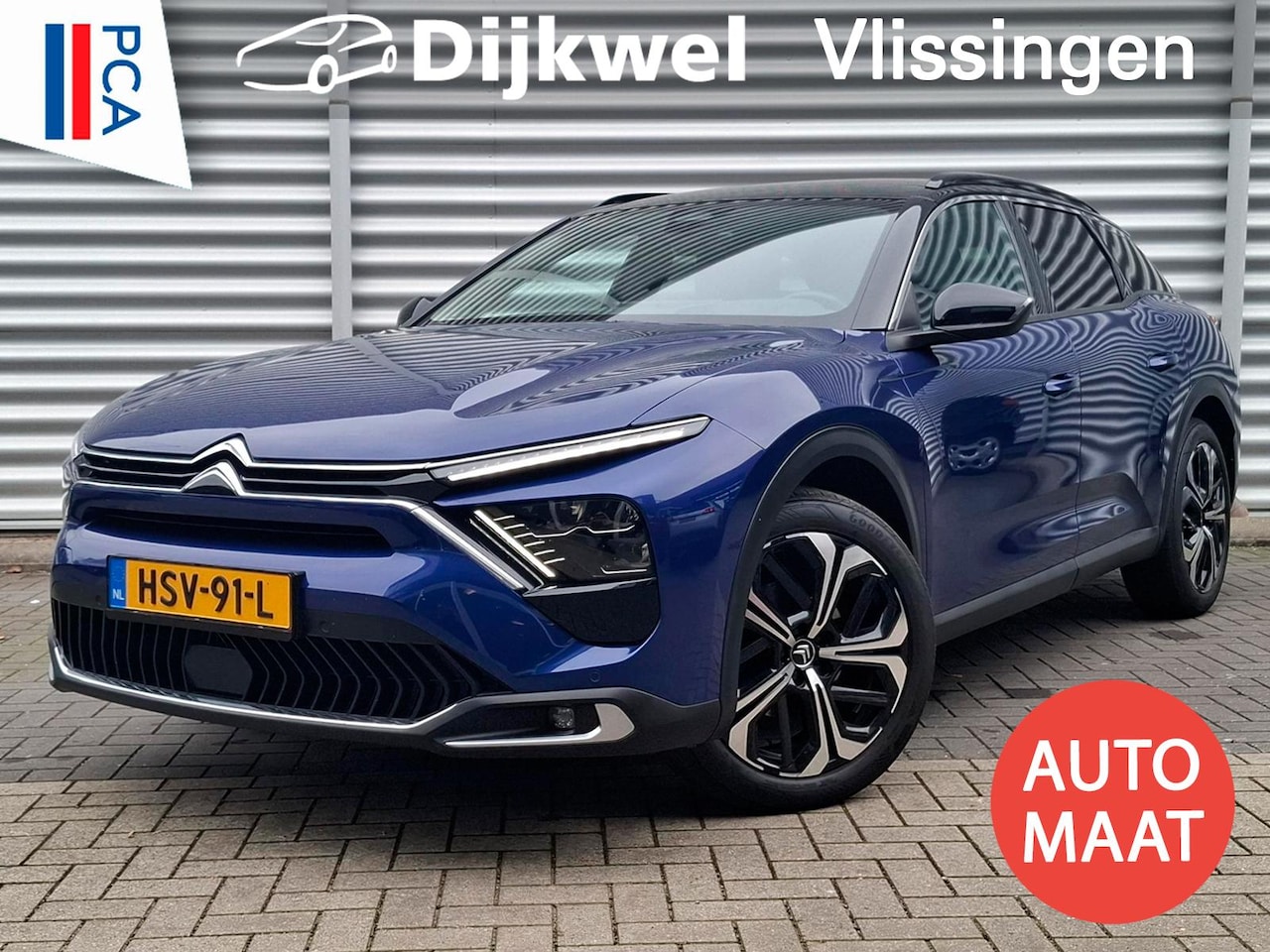 Citroën C5 X - 130 EAT8 Automaat Business Plus Leder/Clim/Nav/Cam - AutoWereld.nl