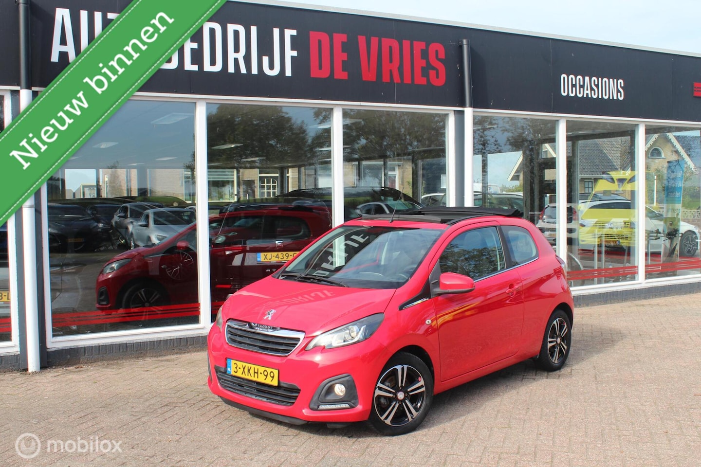 Peugeot 108 - 1.0 VTi Active Cabrio Lm-Velgen/Airco/Bluetooth/NAP - AutoWereld.nl
