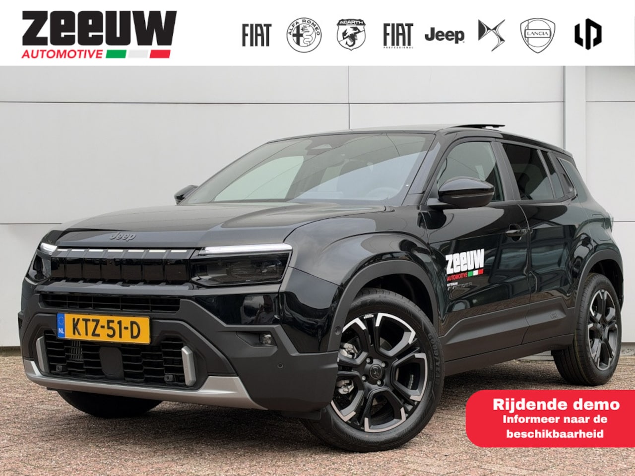 Jeep Avenger - Jeep Avenger 1.2 e-Hybrid Summit | Facelift | Pano | Winter - AutoWereld.nl