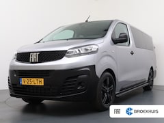 Fiat E-Scudo - L3H1 50kWh DUBBELE CABINE BLACK EDITION | Achterdeuren met ruiten | Airco | Metaalkleur