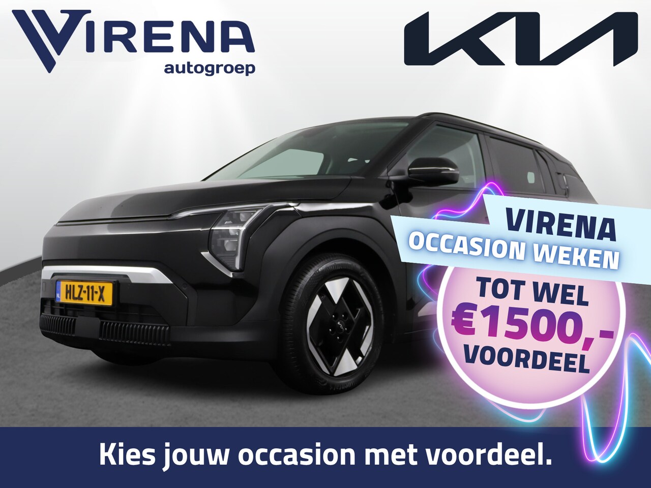 Kia EV3 - Plus 81.4 kWh - SOH 98,6% - Stoel/stuurwiel verwarming - Adaptieve Cruisecontrole - LED la - AutoWereld.nl