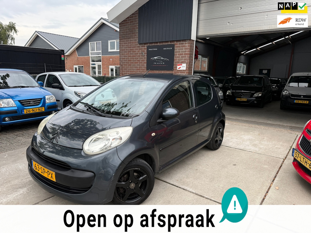 Citroën C1 - 1.0-12V Ambiance |NIEUWE APK|NAP KM STAND|ELECT.RAMEN|CENTR.DEUREN|ONDERHOUHISTR.|2 SLEUTE - AutoWereld.nl