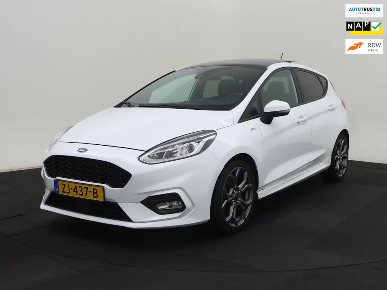 Ford Fiesta - 1.0 EcoBoost ST-Line Panoramadak, keyless, NL Auto - AutoWereld.nl