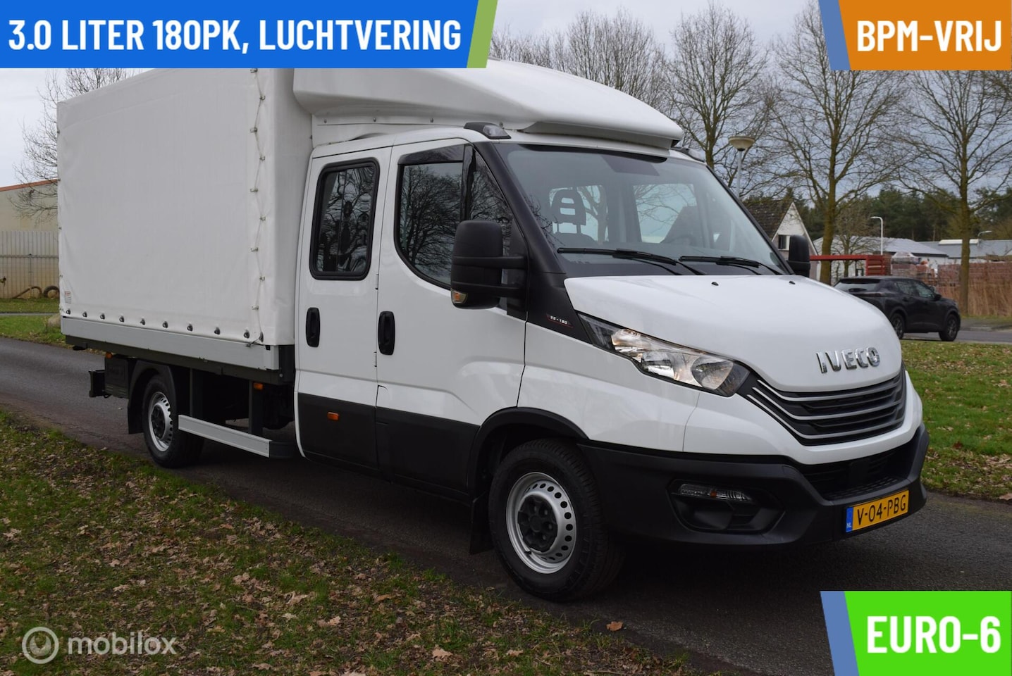 Iveco Daily - 35S18D 3.0 180pk |Open Laadbak|EURO-6|Dubbele Cabine | wb410 DC | N1 - AutoWereld.nl