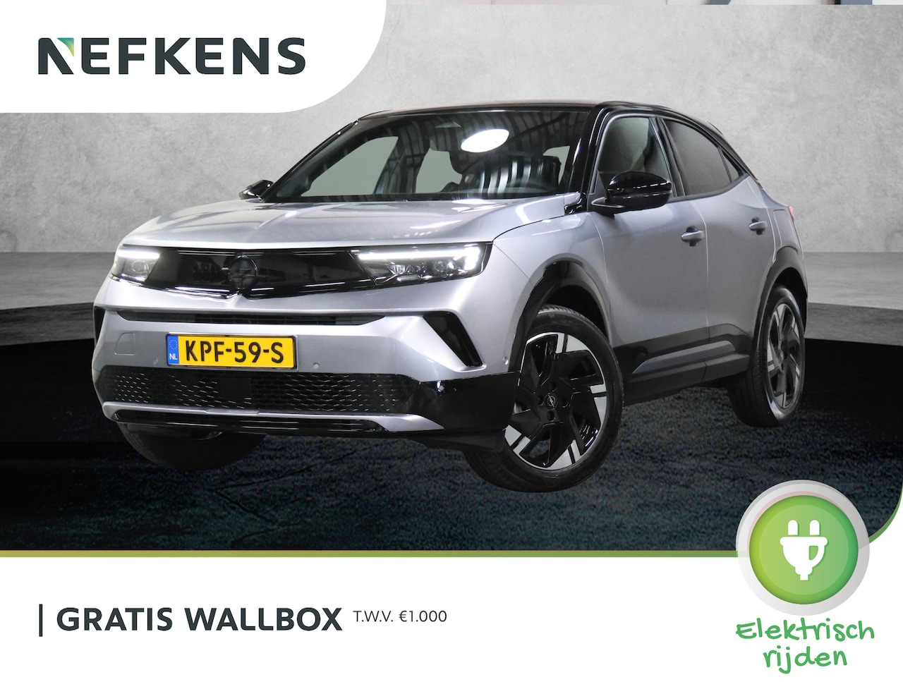 Opel Mokka Electric - GS 54 kWh 156PK | 1ste eigenaar | FULL LED | Camera | Privacy Glass | AppleCarPlay/Android - AutoWereld.nl