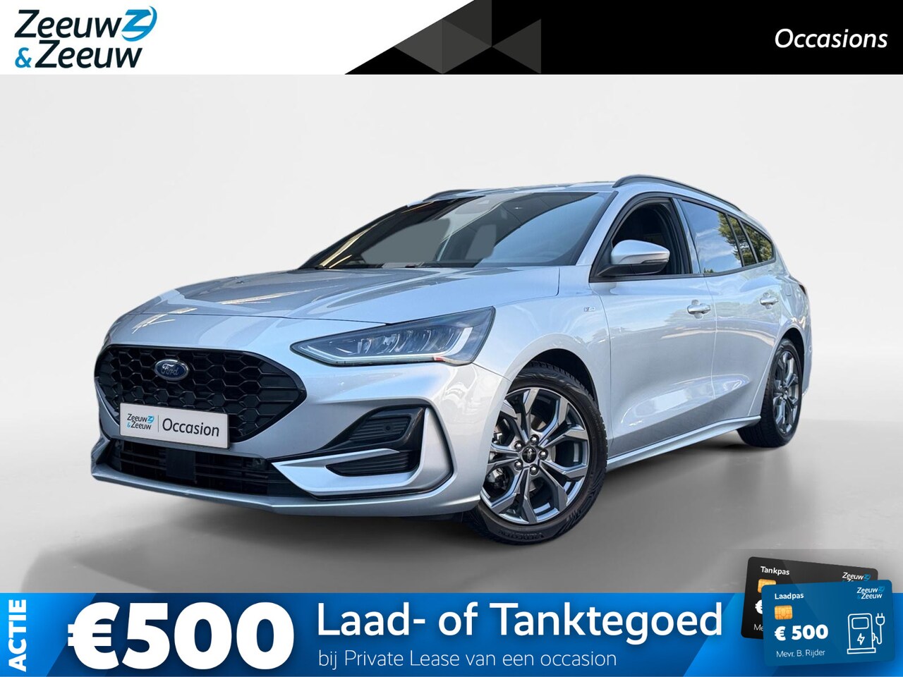 Ford Focus Wagon - 1.0 EcoBoost Hybrid ST Line | Winter Pack | Cruise Control | Climate Control | Navigatie | - AutoWereld.nl