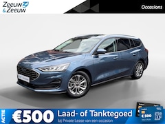 Ford Focus Wagon - 1.0 EcoBoost Hybrid Titanium 155PK Automaat | NL-Auto | 1e Eigenaar | Navigatie | Climate