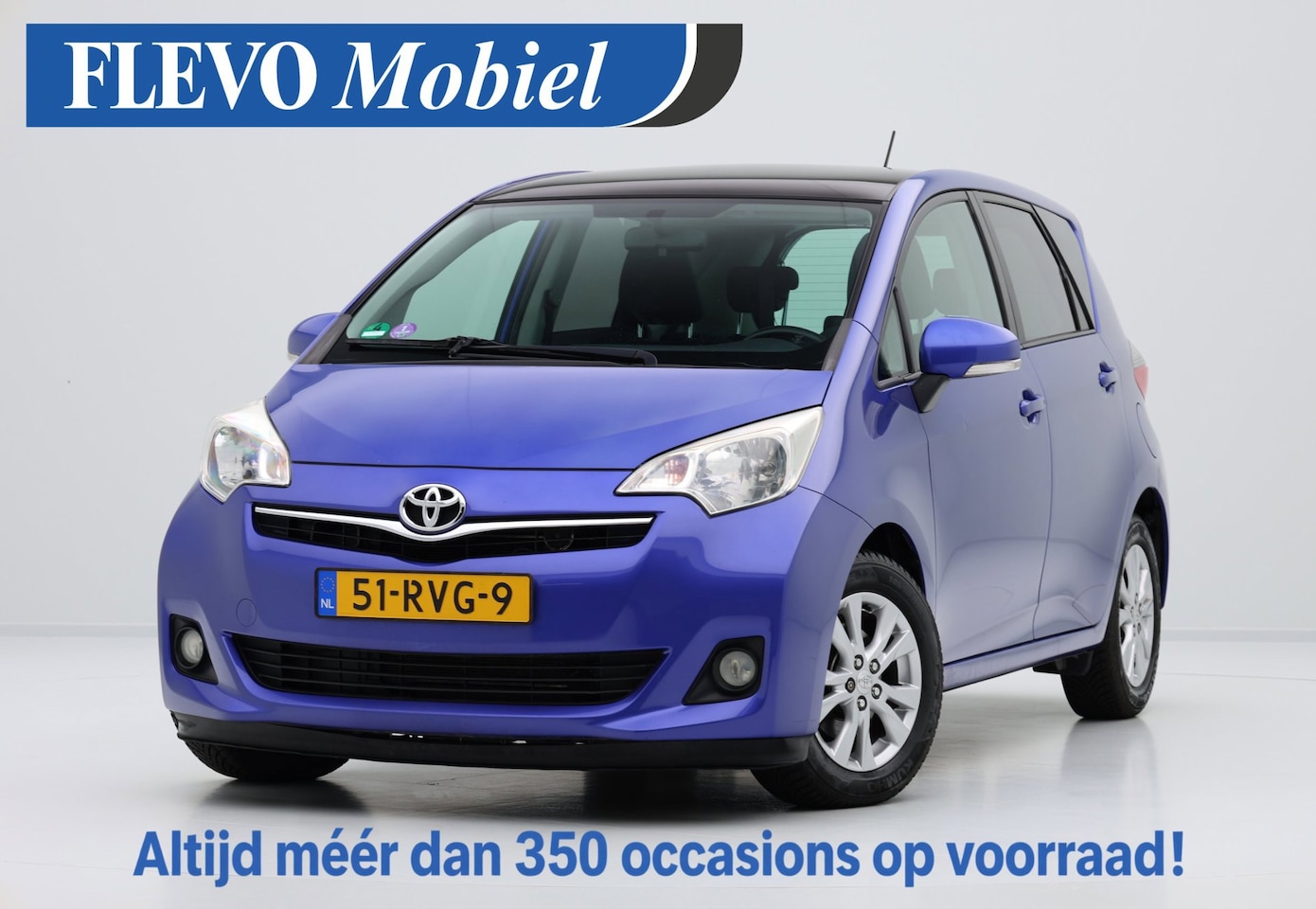 Toyota Verso S - 1.3 VVT-i Aspiration Pano|Navi|Clima|Cam|LMV - AutoWereld.nl
