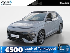 Hyundai Kona - 1.6 GDI HEV N Line Sky | Apple Carplay/Android Auto | Kunstlederen/suede bekleding | Licht