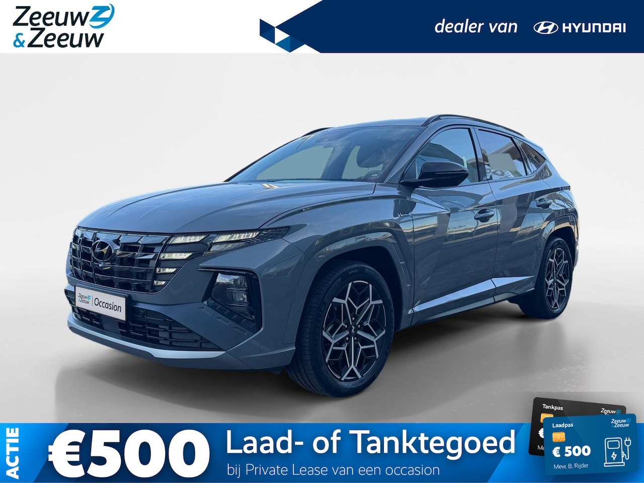 Hyundai Tucson - 1.6 T-GDI PHEV N Line 4WD 265PK | 66km WLTP elektrisch | Navigatie | Apple Carplay & Andro - AutoWereld.nl