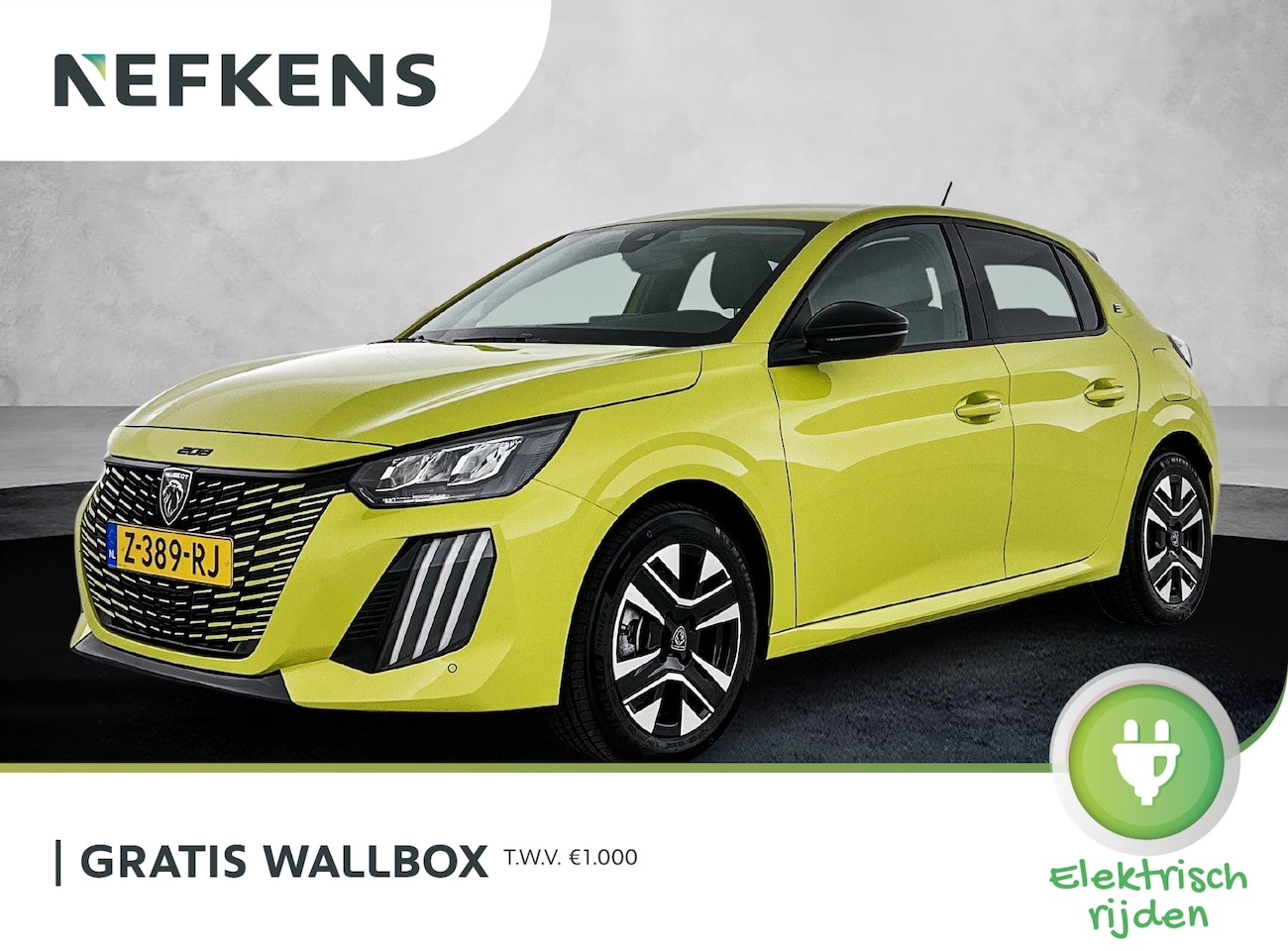 Peugeot e-208 - EV Style 50 kWh 136pk Automaat | 3-Fase Laden | Climate Control | Navigatie via Apple Carp - AutoWereld.nl