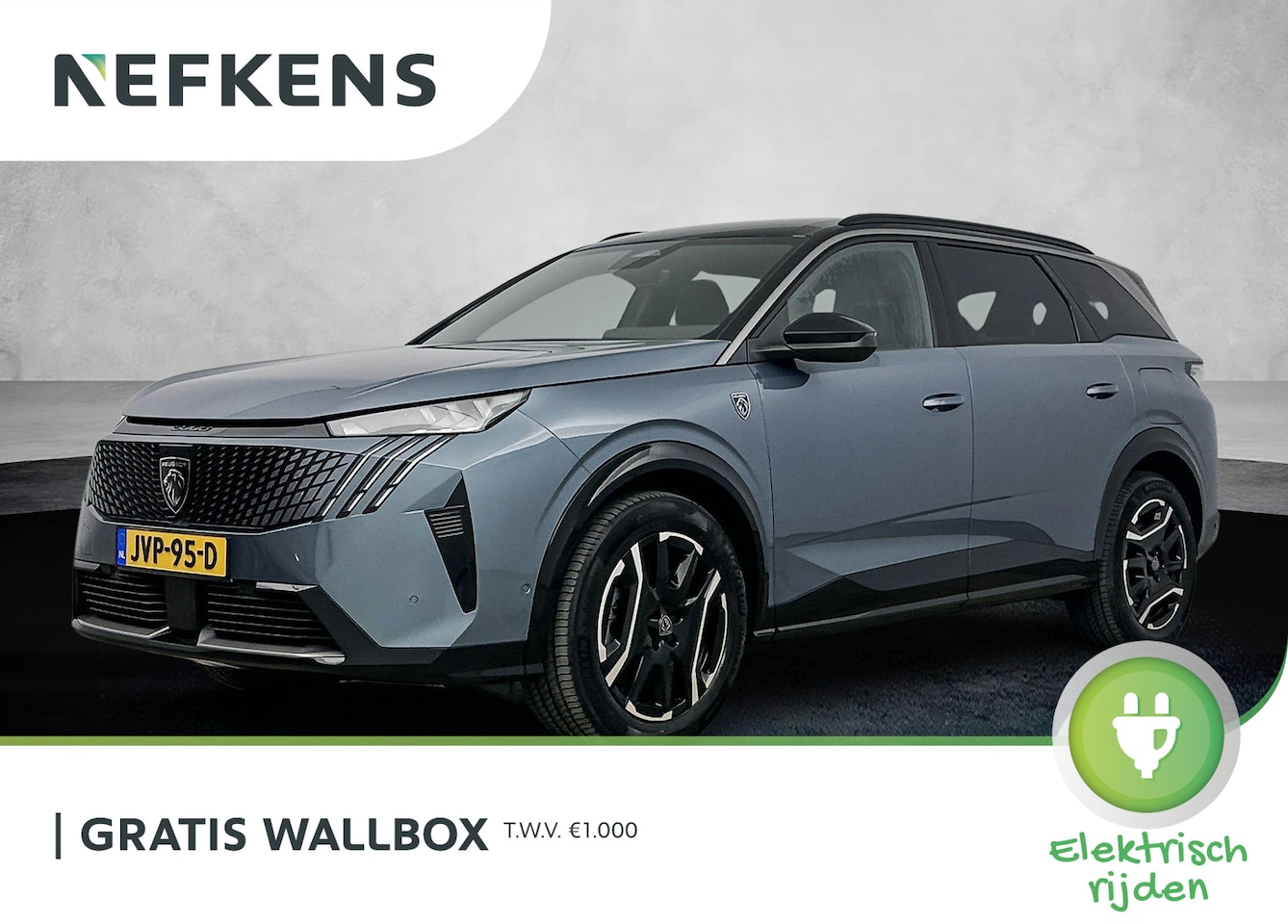 Peugeot e-5008 - SUV 210 pk 73 kWh GT Avantage 7Pers. | ACCU 99 % | 360 Camera | Electrische Stoelen | Adap - AutoWereld.nl