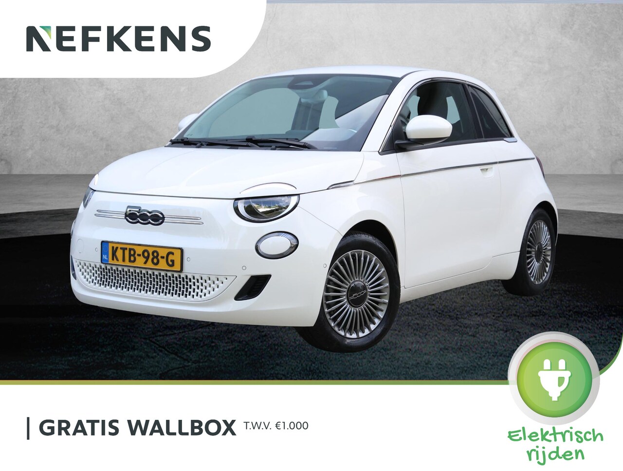 Fiat 500e - Icon 42 kWh 118pk | Camera | Apple Carplay/Android Auto | Verwarmde voorstoelen | Climate - AutoWereld.nl