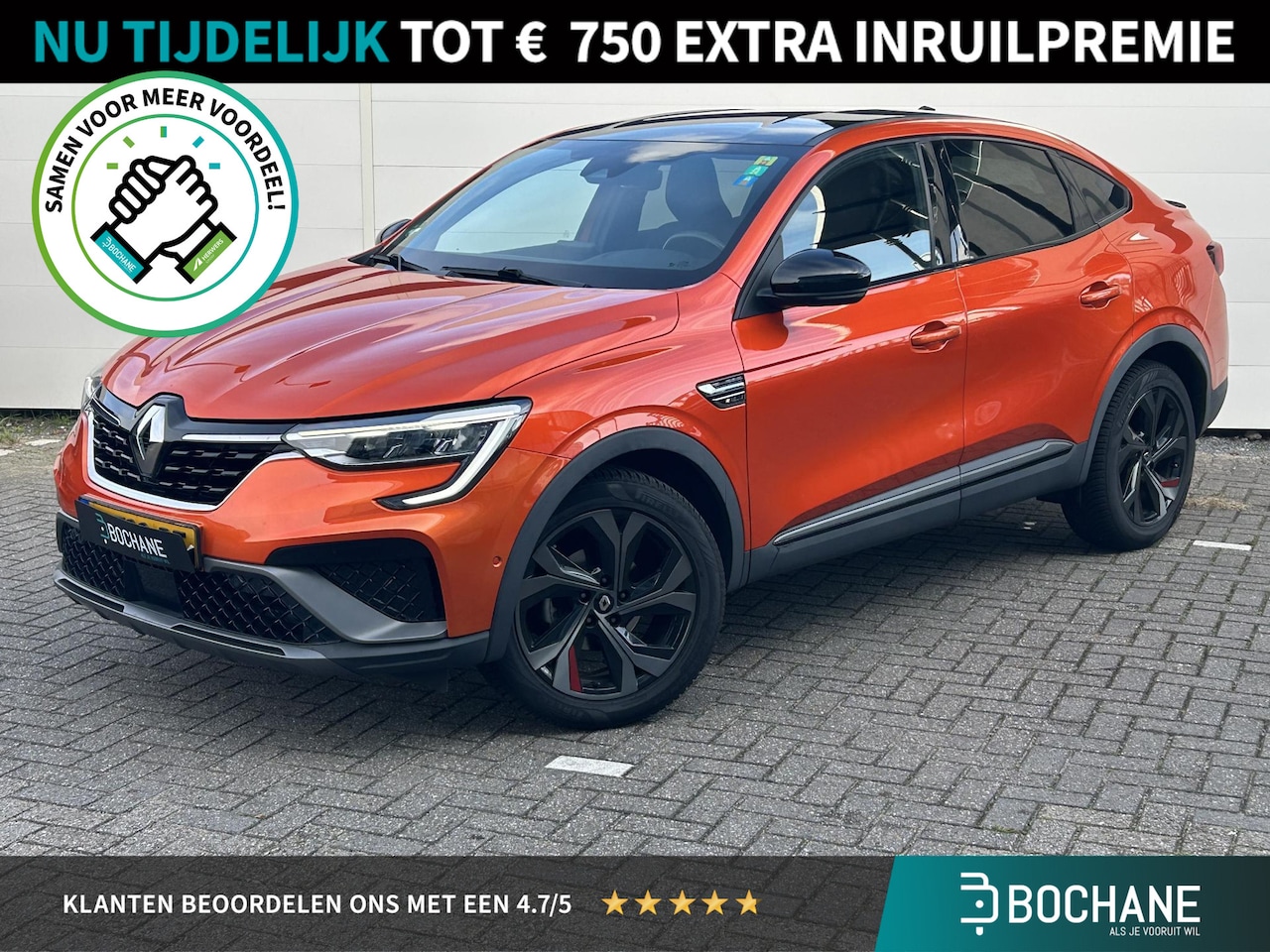 Renault Arkana - 1.3 TCe 140 R.S. line | Navigatie | Camera | Apple CarPlay & Android Auto | Climate Contro - AutoWereld.nl