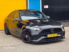 Mercedes-Benz C-klasse - 180 AMG Line / Aut /Head Up / Leder / Burmester / 360 Camera / Burmester / Memory / Open P