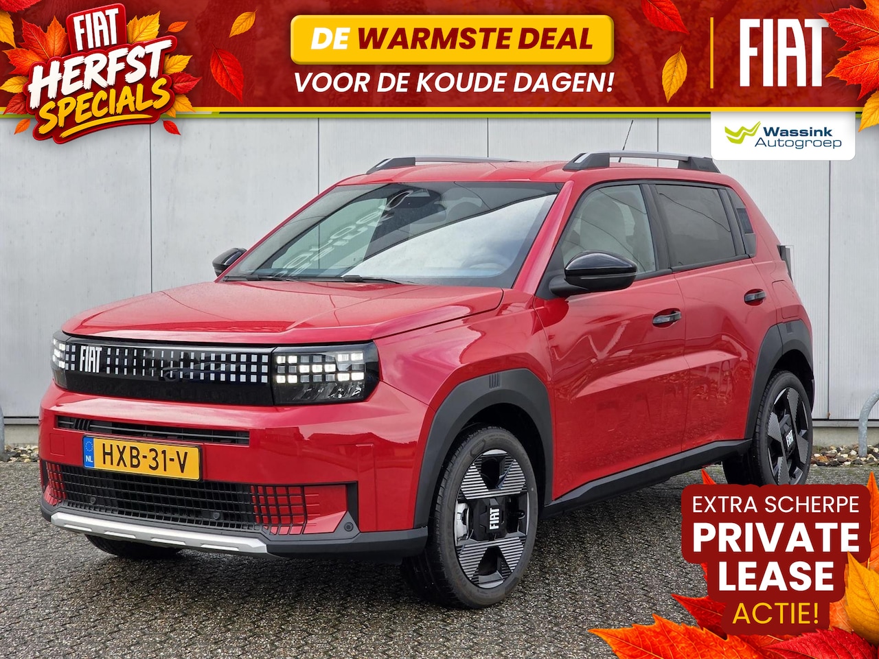 Fiat Grande Panda - 44kWh 113pk La Prima | Navigatie | Stoel en stuurverwarming | Parkeercamera - AutoWereld.nl