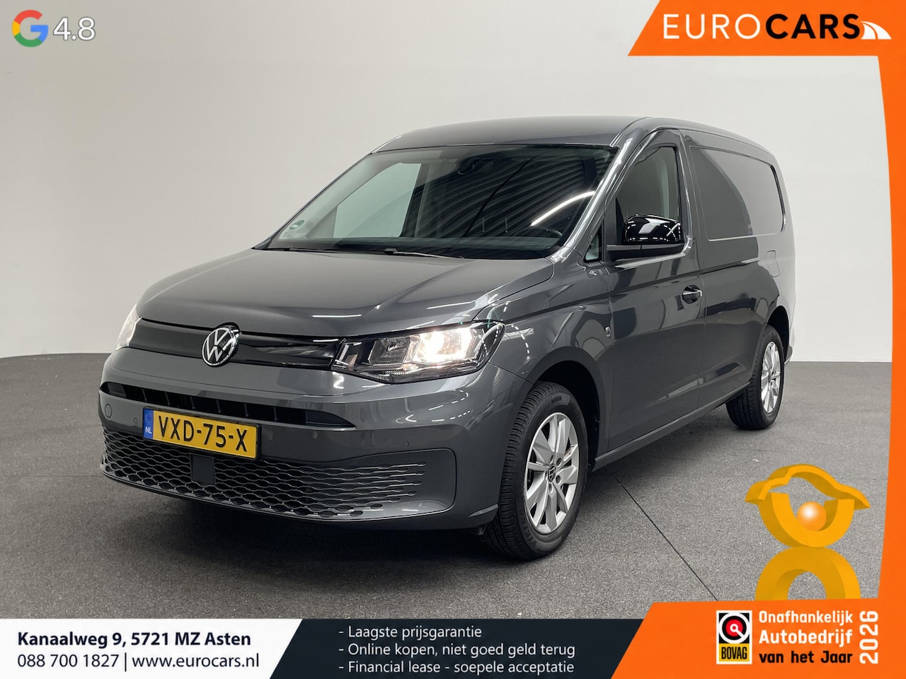Volkswagen Caddy Cargo Maxi - 2.0 TDI Style Automaat Airco Bluetooth Cruise Control  App-Connect - AutoWereld.nl
