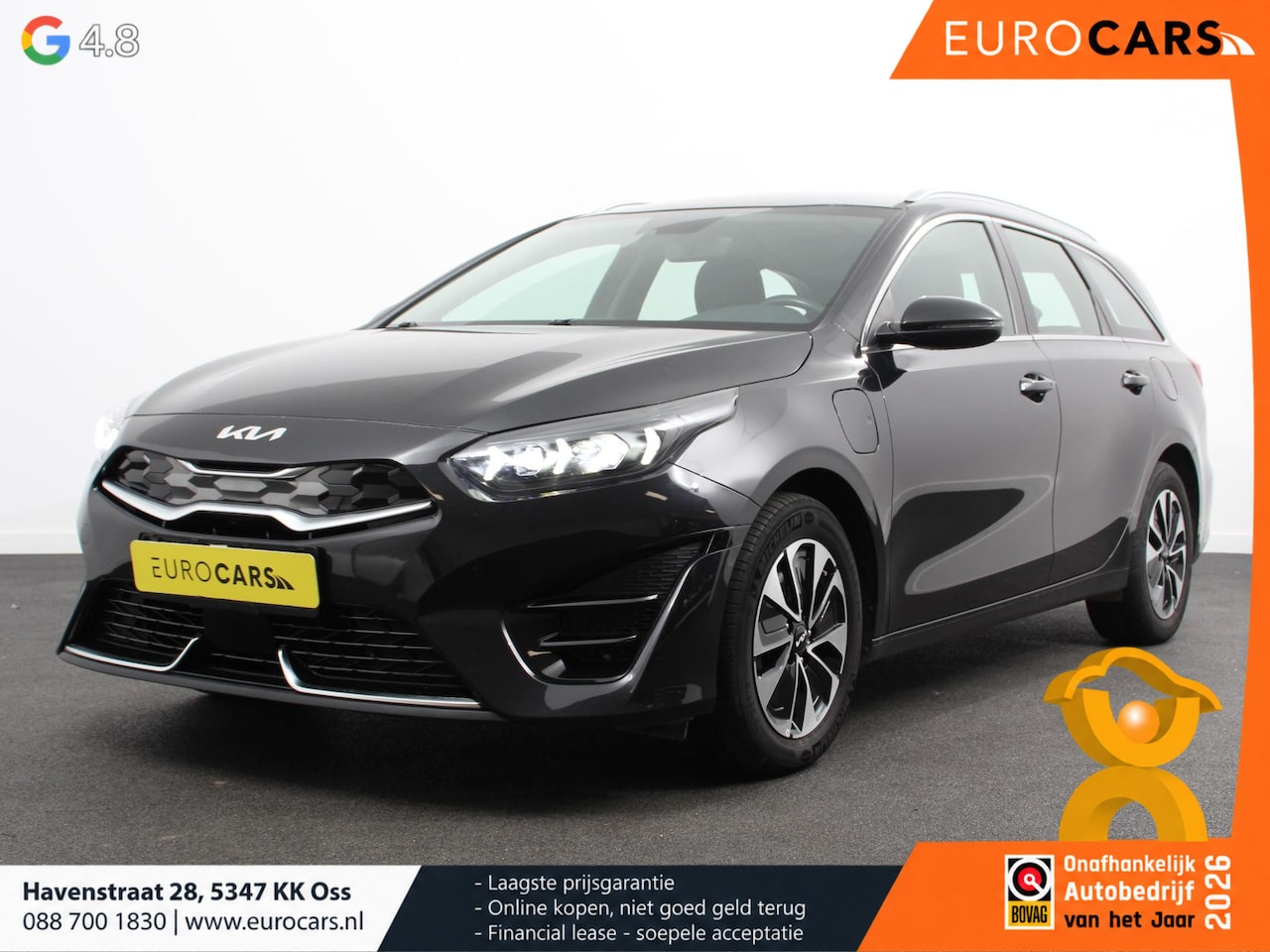 Kia Cee'd Sportswagon - Ceed 1.6 GDI PHEV DynamicLine Automaat Climate control Keyless Cruise control LED Parkeers - AutoWereld.nl