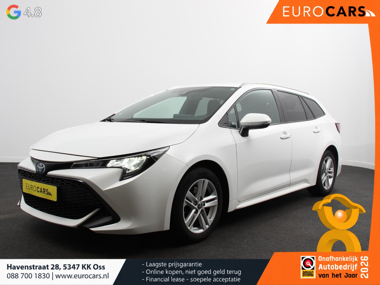 Toyota Corolla Touring Sports - 2.0 Hybrid Business Smart Climate control Cruise control Camera Keyless Navigatie Apple Ca - AutoWereld.nl