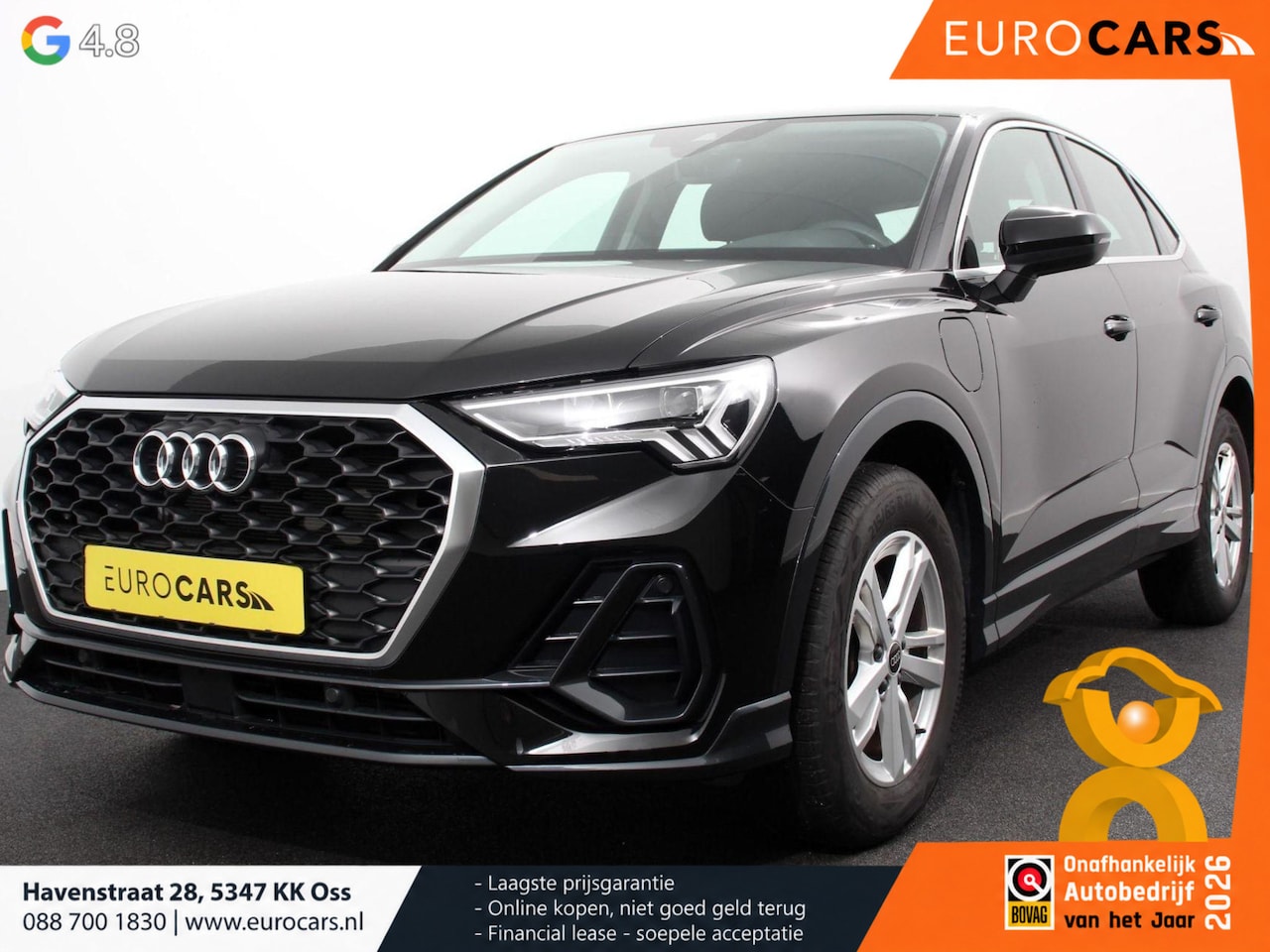 Audi Q3 Sportback - 45 TFSI e 245pk PHEV S-tronic Attitude Navigatie Parkeersensoren Adaptive Cruise Control S - AutoWereld.nl