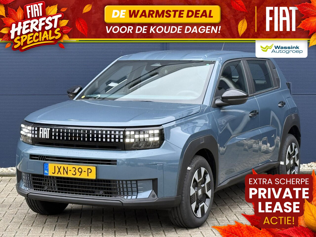 Fiat Grande Panda - 1.2 Hybrid 100pk eDCT6 Icon | Pack Tech | Apple Carplay/Android | Parkeerhulp | Climate Co - AutoWereld.nl