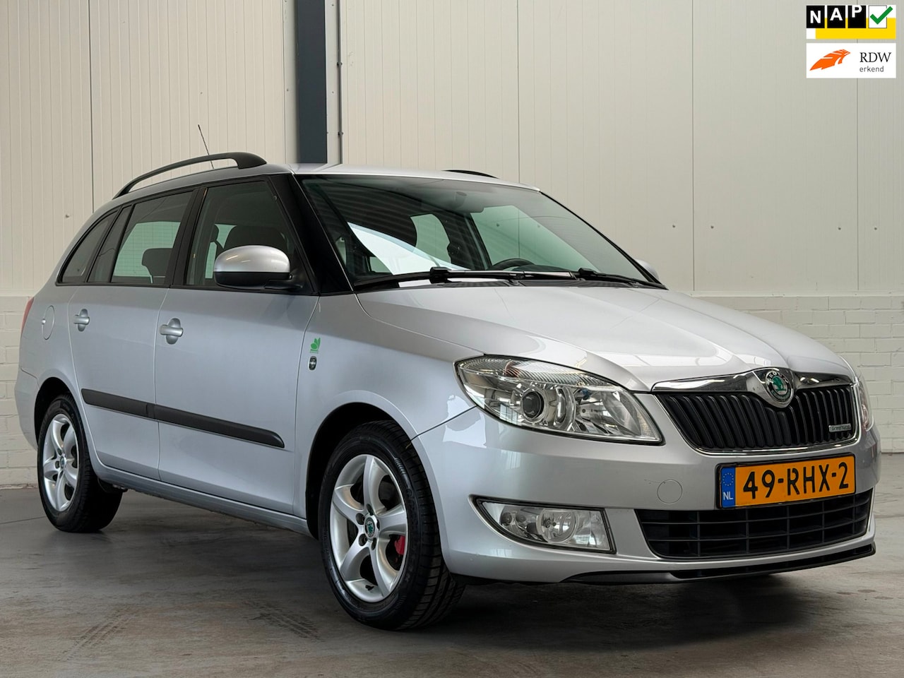 Skoda Fabia Combi - 1.2 TDI Greenline|2e Eigenaar|Goed onderhouden - AutoWereld.nl