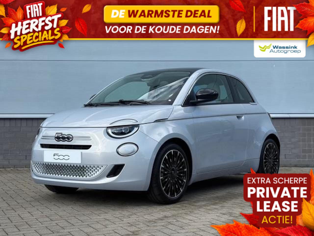 Fiat 500 - 1.0 Hybrid La Prima VOORRAADVOORDEEL - AutoWereld.nl