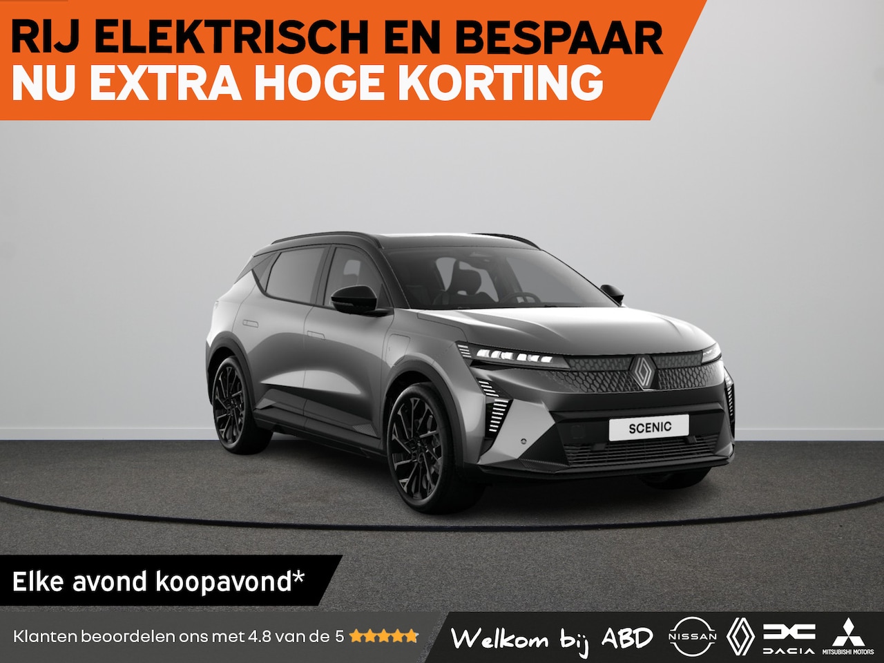 Renault Scenic E-Tech - esprit Alpine Long range - 89 kWh | Elektrisch verwarmbare voorstoelen | Elektronisch gere - AutoWereld.nl