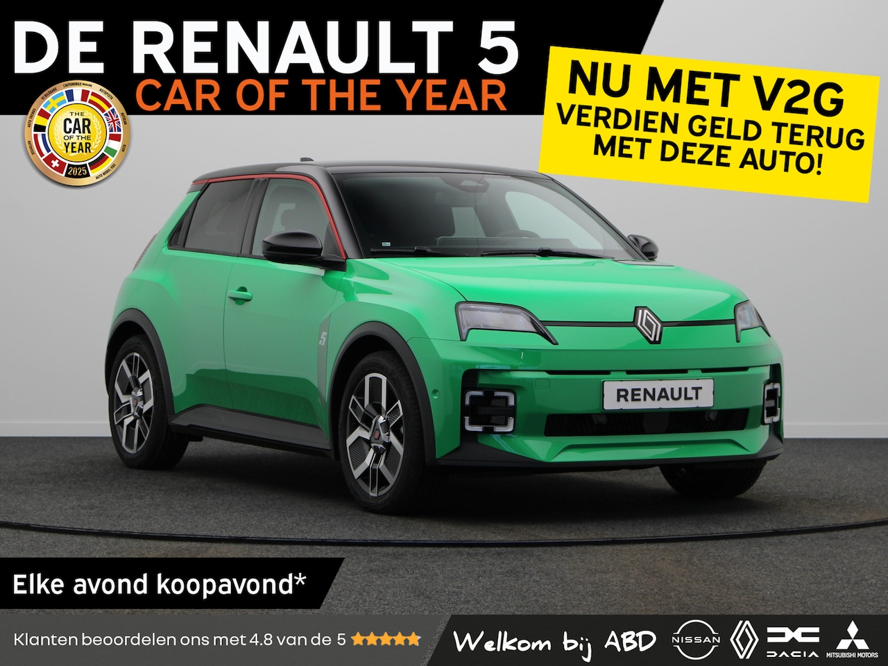 Renault 5 - Techno Comfort range | Achteruitrijcamera | ISOFIX-bevestigingssysteem voor kinderzitjes o - AutoWereld.nl