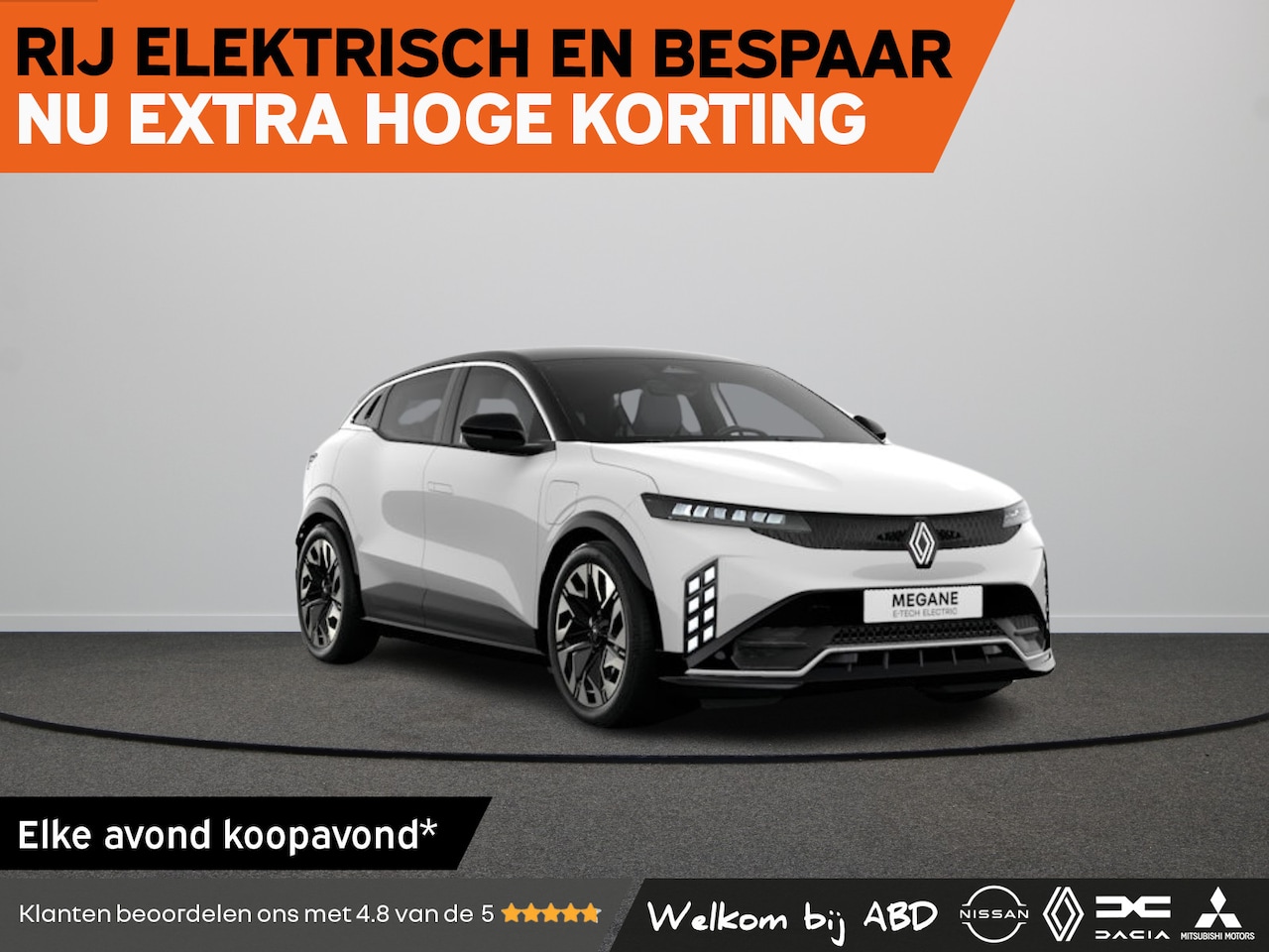 Renault Mégane E-Tech - Business Techno Comfort range - 67 kWh | Elektronisch geregelde airconditioning met twee k - AutoWereld.nl