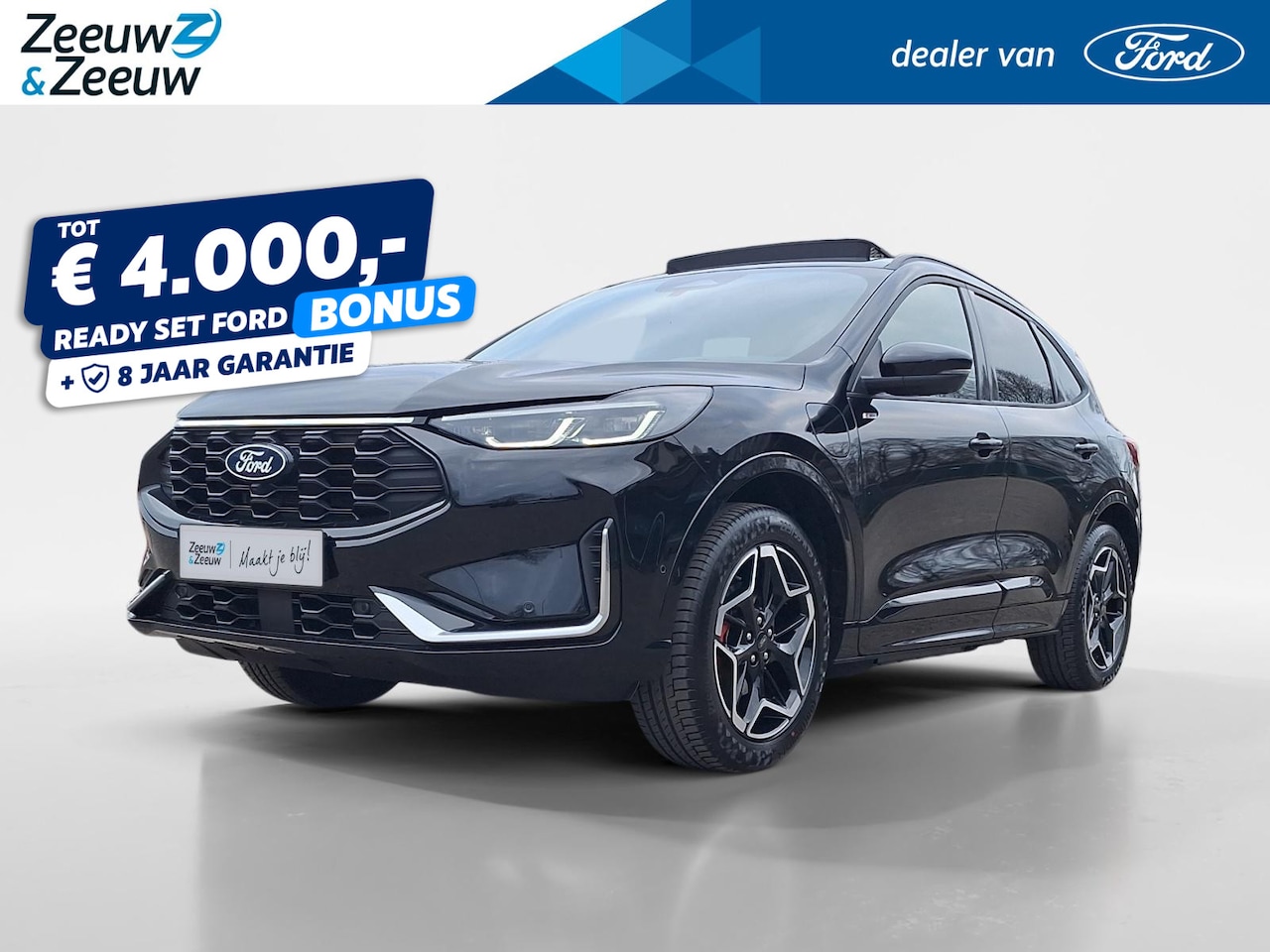 Ford Kuga - 2.5 PHEV ST-Line X | Nieuw te bestellen | tot €5.000,- korting | 2100kg trekgewicht | 0,99 - AutoWereld.nl