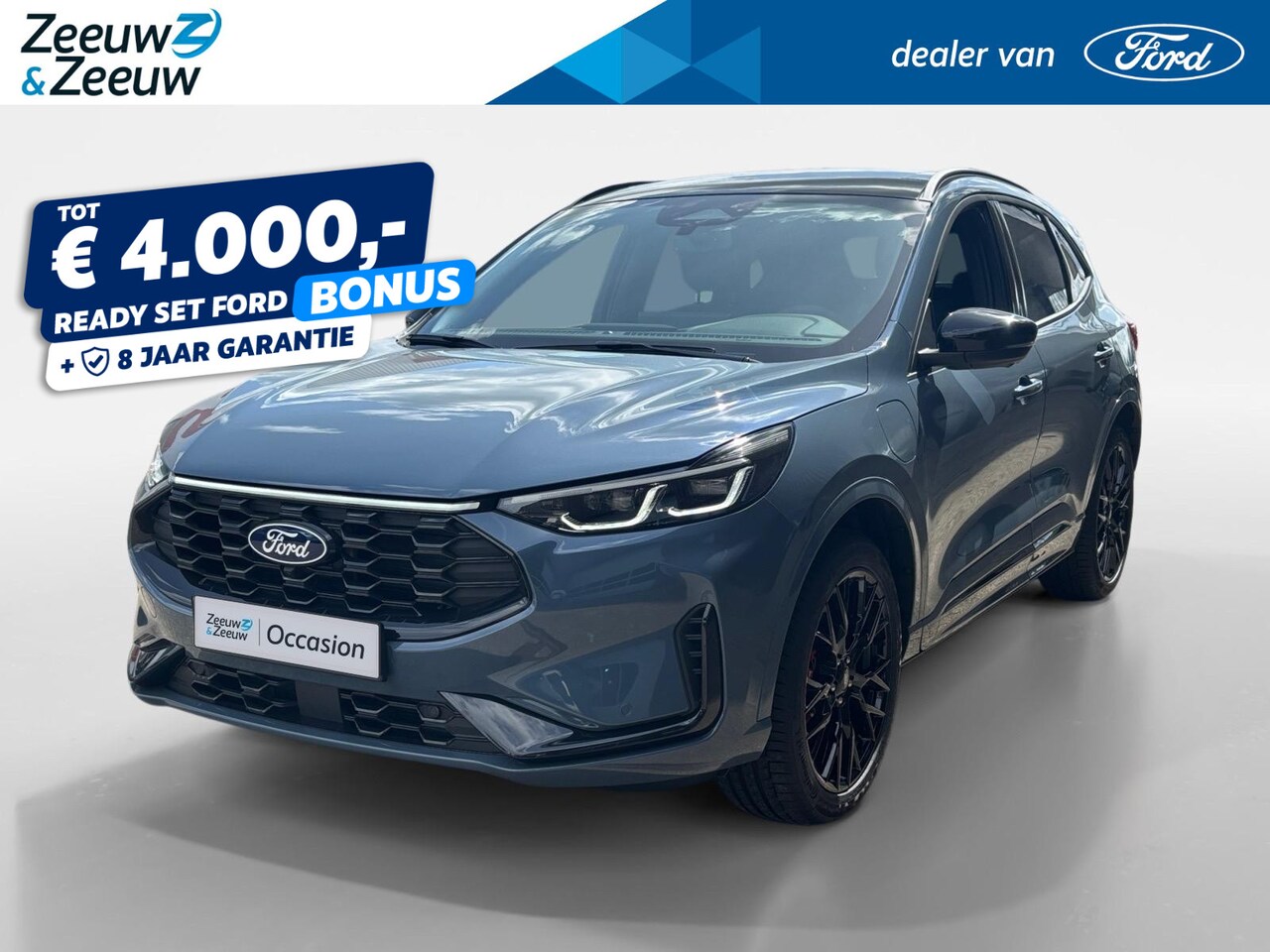 Ford Kuga - 2.5 PHEV BlueCruise Edition | Direct leverbaar in Blue / Grey / Silver | € 4000 korting | - AutoWereld.nl