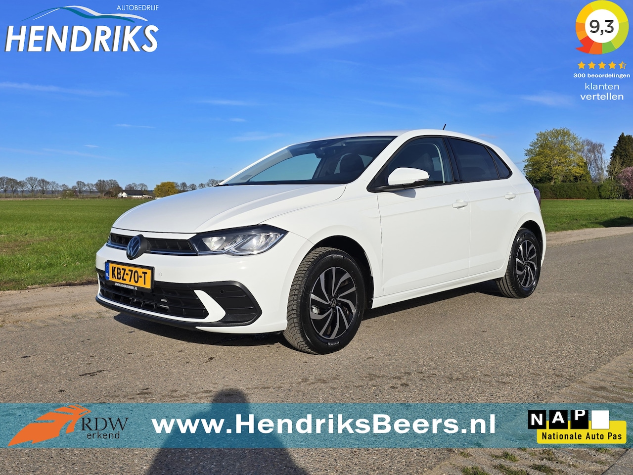 Volkswagen Polo - 1.0 TSI Life Edition - 95 Pk - Euro 6 - AUTOMAAT - ParkeerCamera - AppleCarplay AndroidAut - AutoWereld.nl