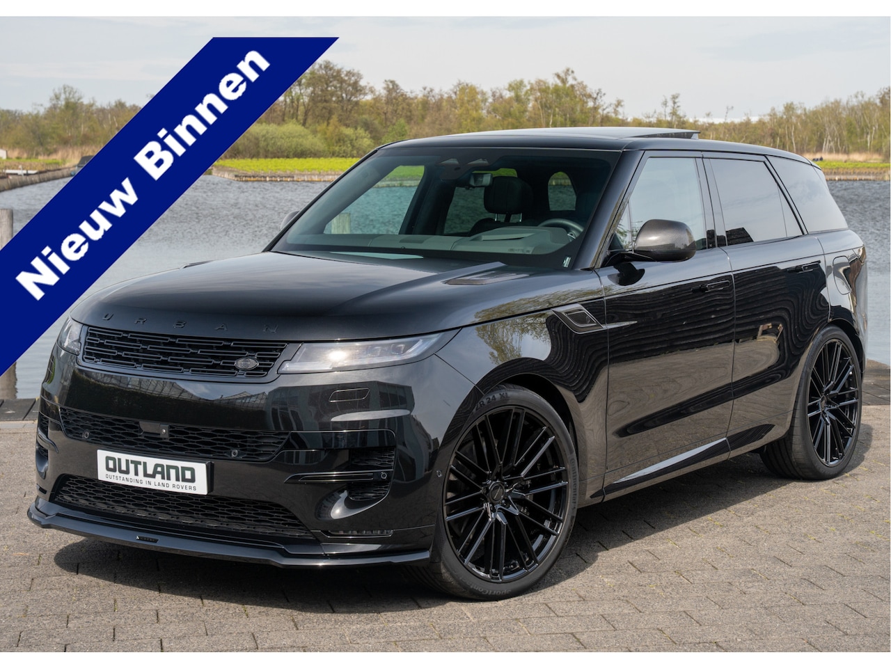 Land Rover Range Rover Sport - P460e Dynamic HSE | URBAN Black Label | 24" inch | Carbon | Front Splitter | Full Options - AutoWereld.nl