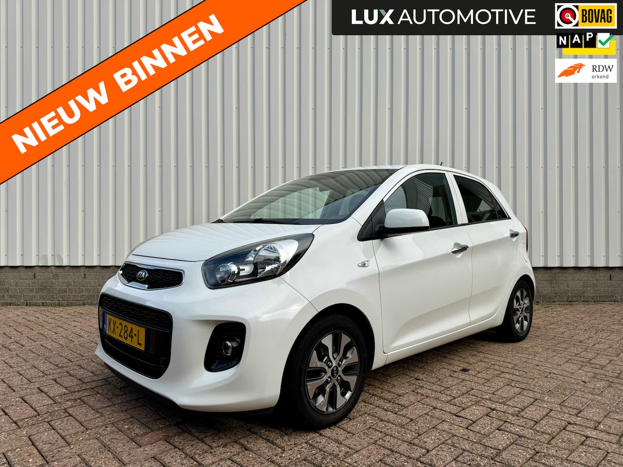 Kia Picanto - 1.0 CVVT ComfortPlusLine Navigator 1.0 CVVT ComfortPlusLine Navigator, Navi, Camera, Clima, NAP - AutoWereld.nl