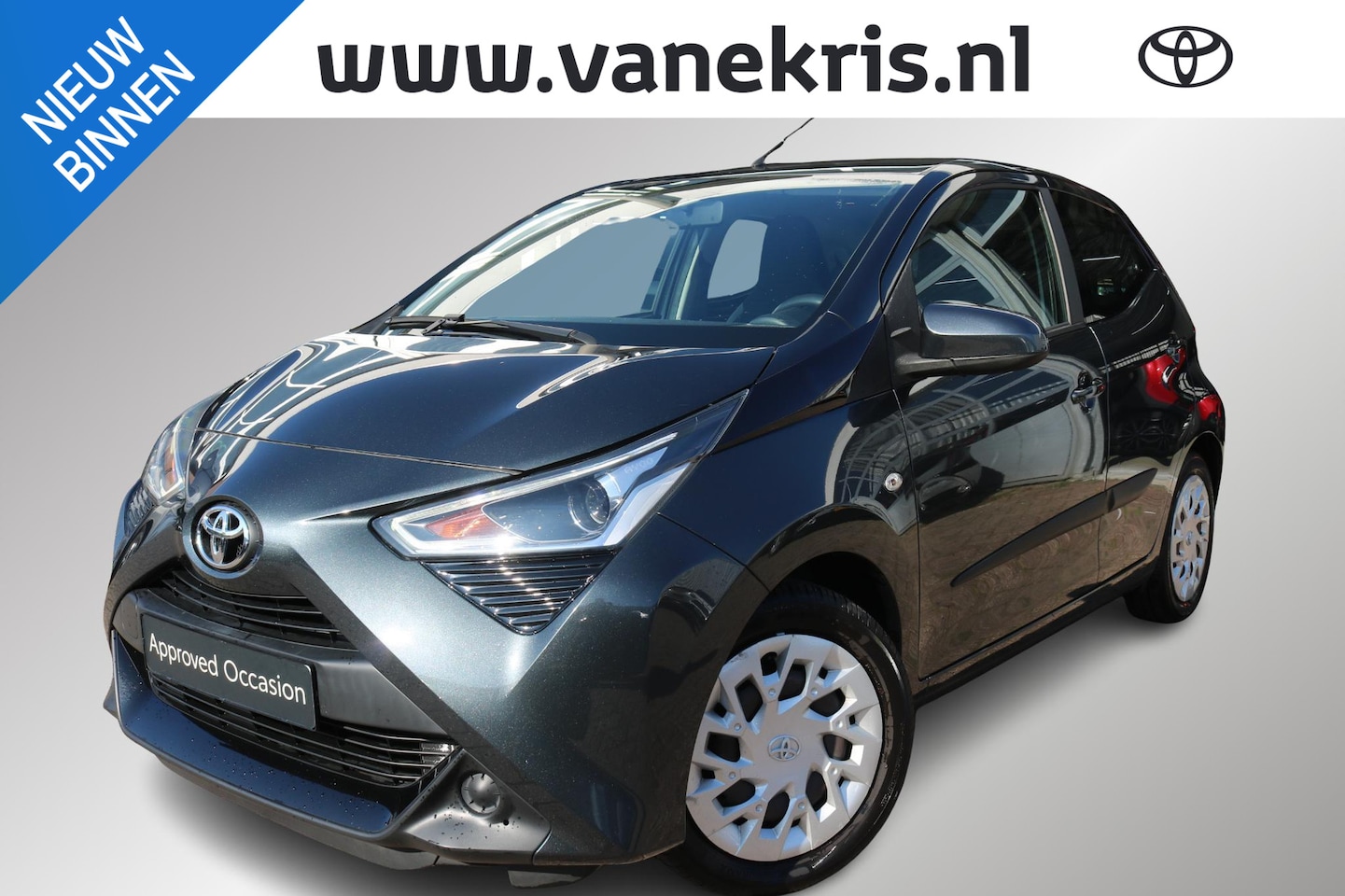 Toyota Aygo - 1.0 VVT-i x-play limited Apple Car Play, Android Auto, Trekhaak/ Fietsendragerbeugel - AutoWereld.nl