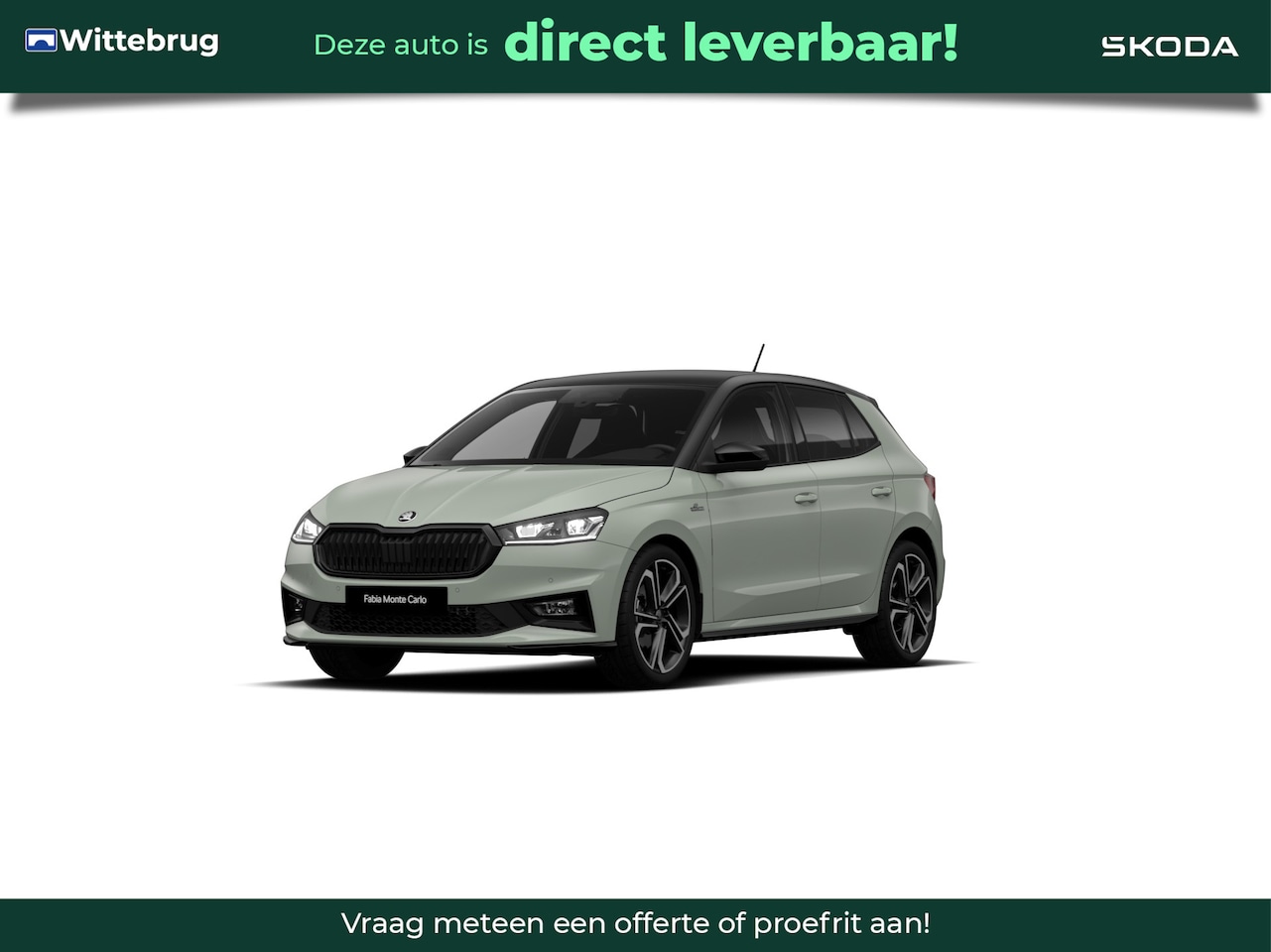 Skoda Fabia - 1.0 TSI Monte Carlo 1.0 TSI Monte Carlo - AutoWereld.nl