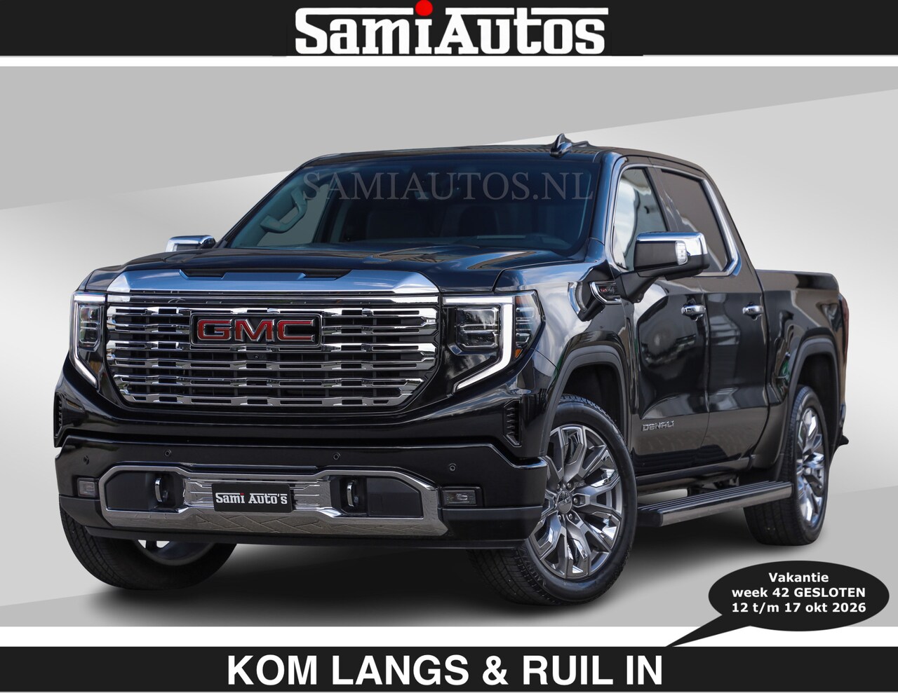GMC Sierra - DENALI | All-In Prijs €79950,- excl | 6,2 V8 Full Option | De Meest Luxe Pick-Up in zijn K - AutoWereld.nl