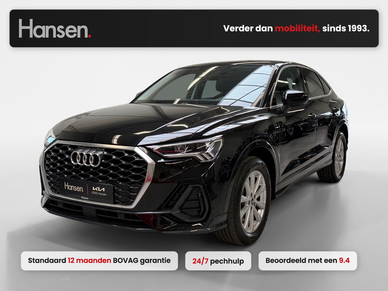 Audi Q3 Sportback - 45 TFSI e Advanced edition I Leder I LED I Adaptive Cruise I Stoelverwarming I Camera I El - AutoWereld.nl