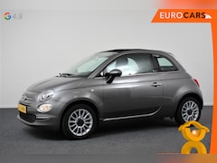 Fiat 500 C - 1.2 Lounge Navigatie Lederen interieur Climate control Cruise control Parkeer sensor achte