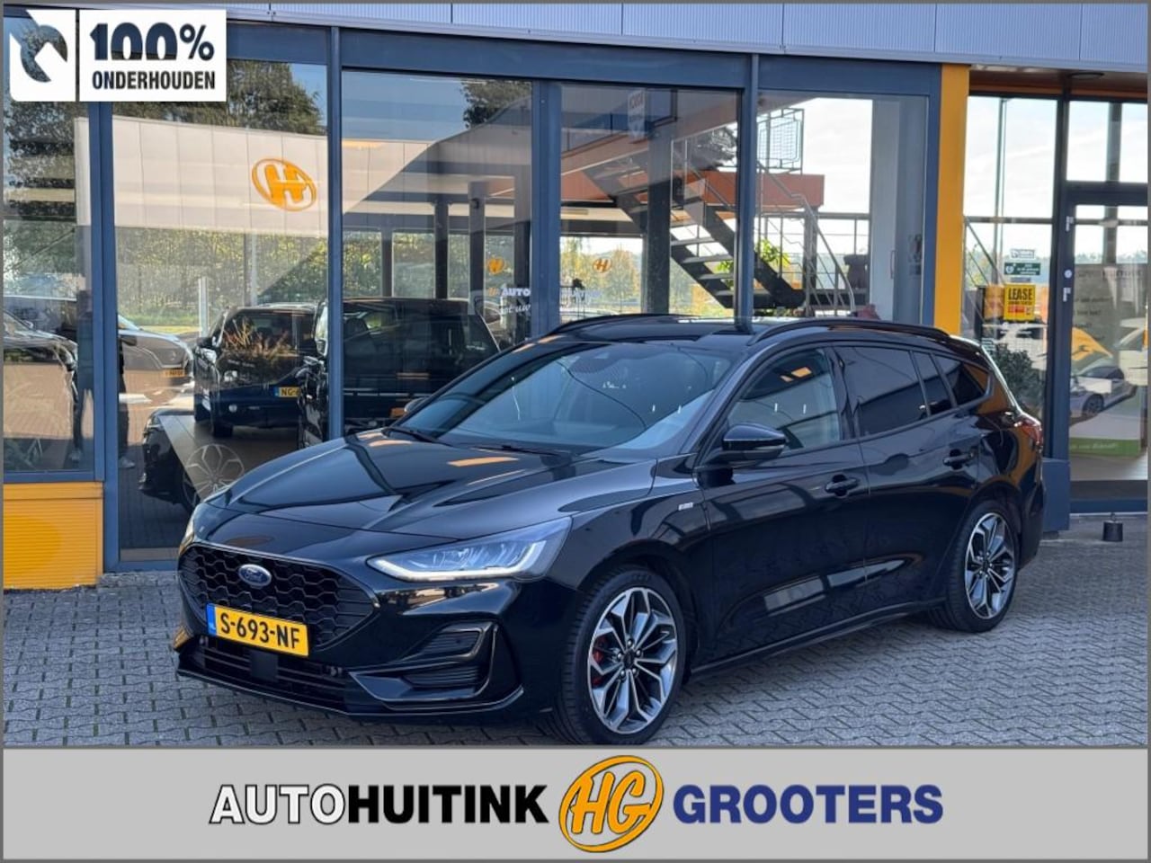 Ford Focus - 1.0 EcoBoost Hybrid ST Line X - adaptive cruise - stoel/stuur verwarm - camera - AutoWereld.nl